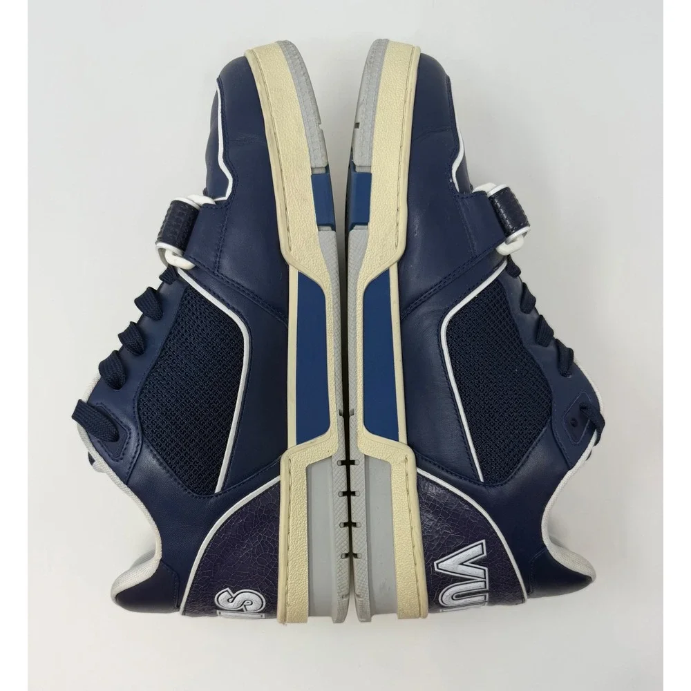 Louis Vuitton Trainer NYC Exclusive Navy Mesh Size 9.5 US 8.5 LV